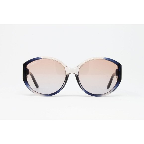 Ferragamo Sunglasses Designer Frames SF947SA 083 Grey Rose Gradient 59mm NEW! main image 4